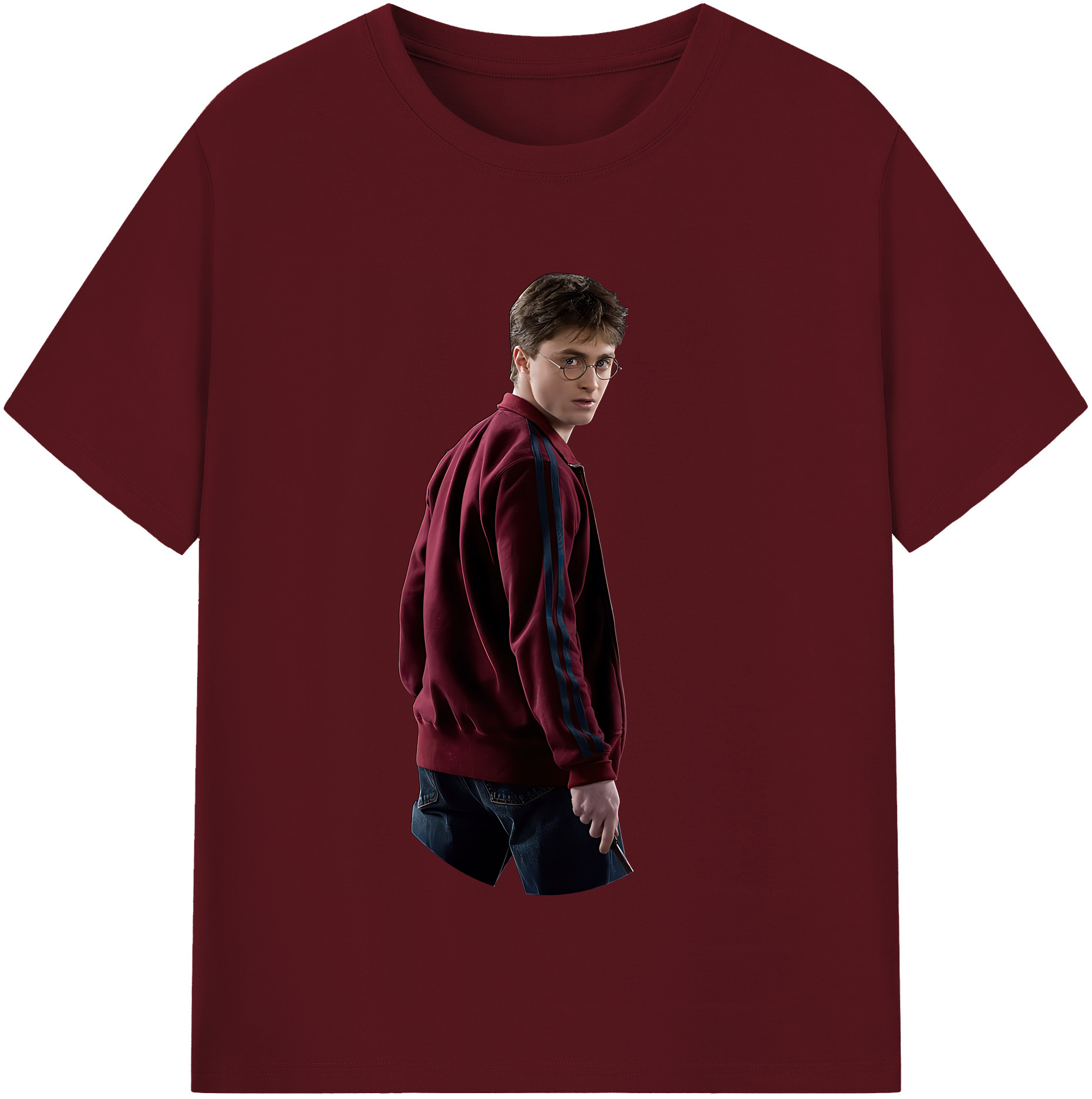 （画像用） Harry Potter ハリー・ポッターシリーズ 綿100％半袖Tシャツ（フロントプリント）